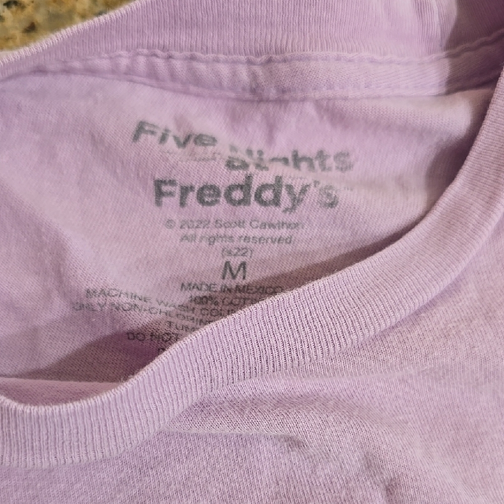 Men's Five Nights At Freddys Shirt - Picture 2 of 2